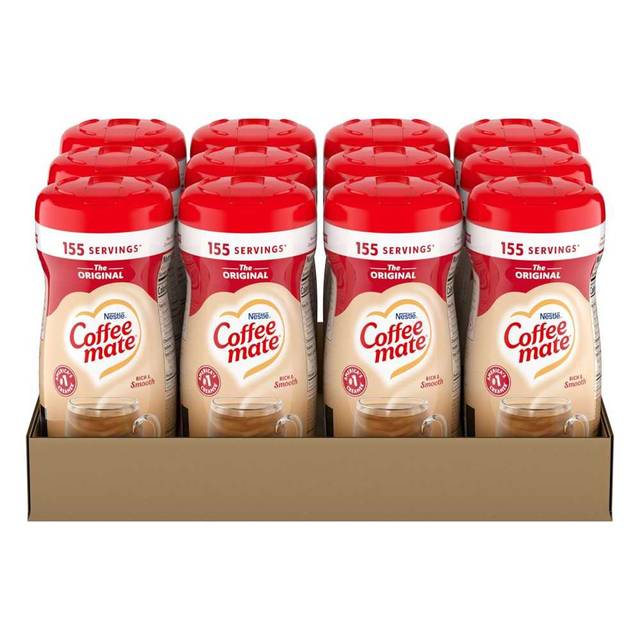 12-Pack Coffee Mate Original Powdered Coffee Creamer, 11 oz.