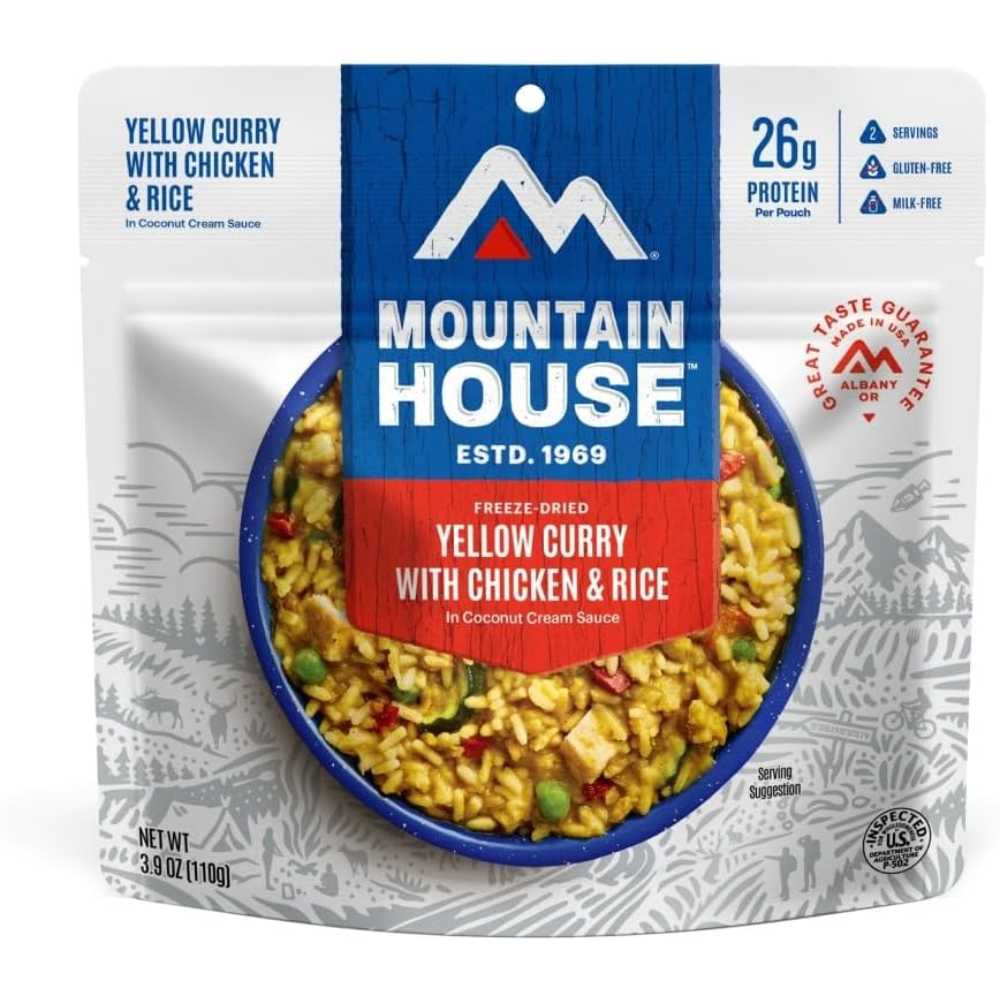 Mountain House Yellow Curry w/ Chicken & Rice