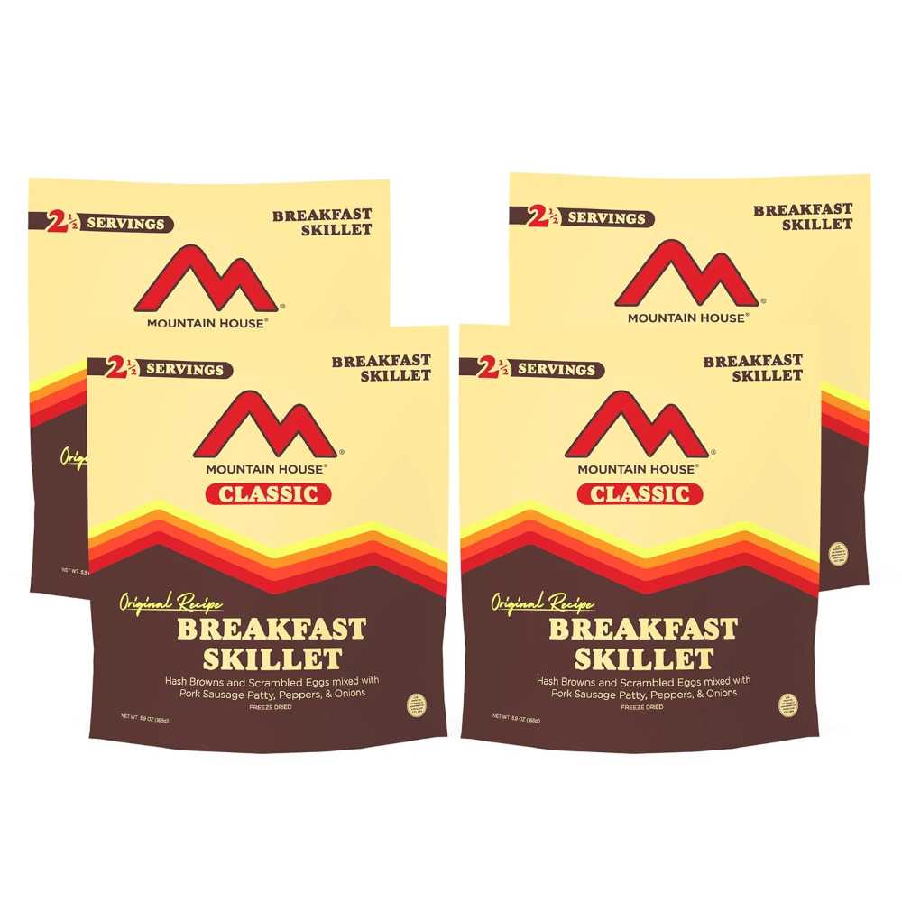 4-Pack Mountain House Classic Breakfast Skillet