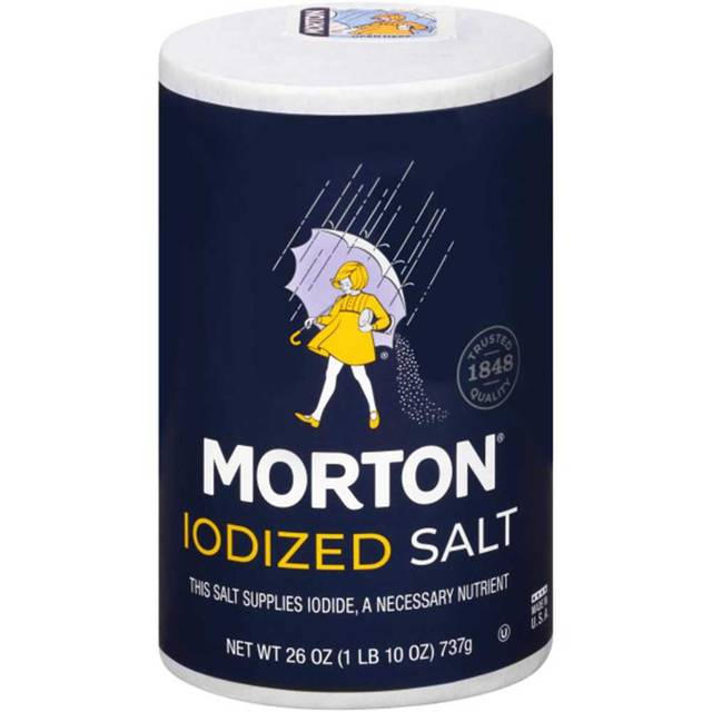 24-Pack Morton Iodized Salt, 26 oz.