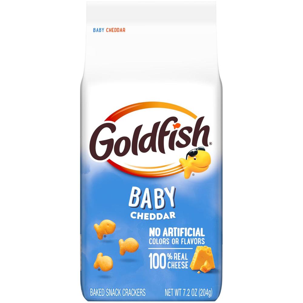 Goldfish Baby Cheddar Cheese Crackers, 7.2 oz.