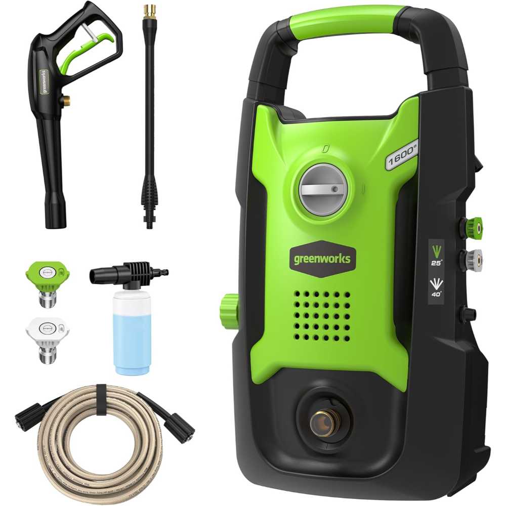 Prime Members: Greenworks Electric Pressure Washer (1.2 GPM, 1600 PSI)