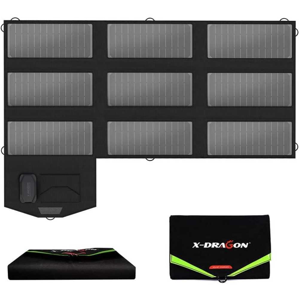 X-DRAGON 70W Foldable Solar Panel