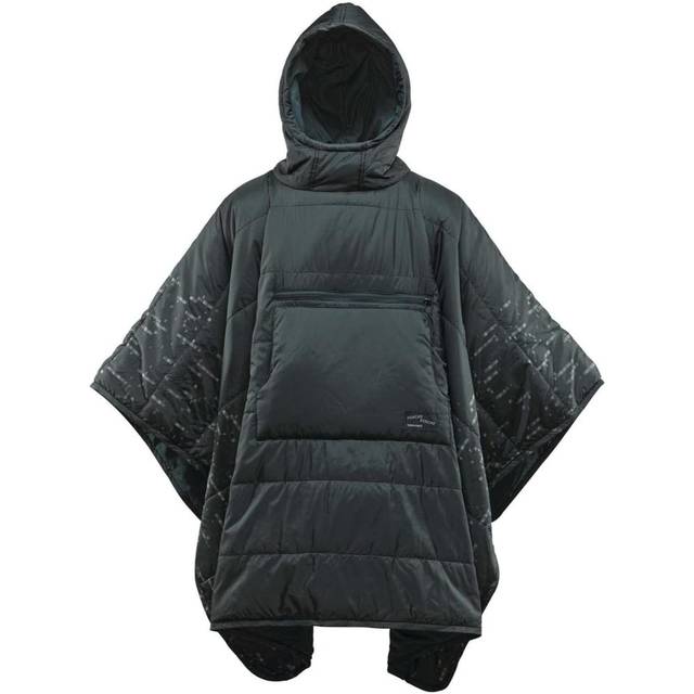 Therm-a-Rest Honcho Poncho Wearable Hoodie Blanket (Black Forest)