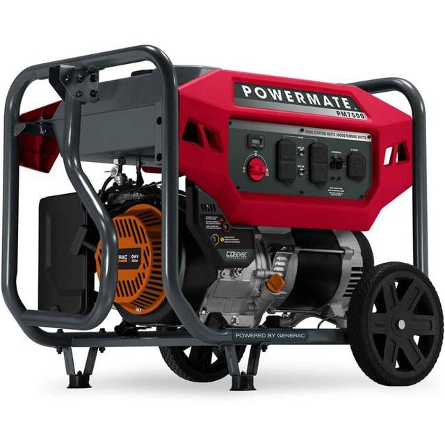 Powermate PM7500 7,500W Gas Generator