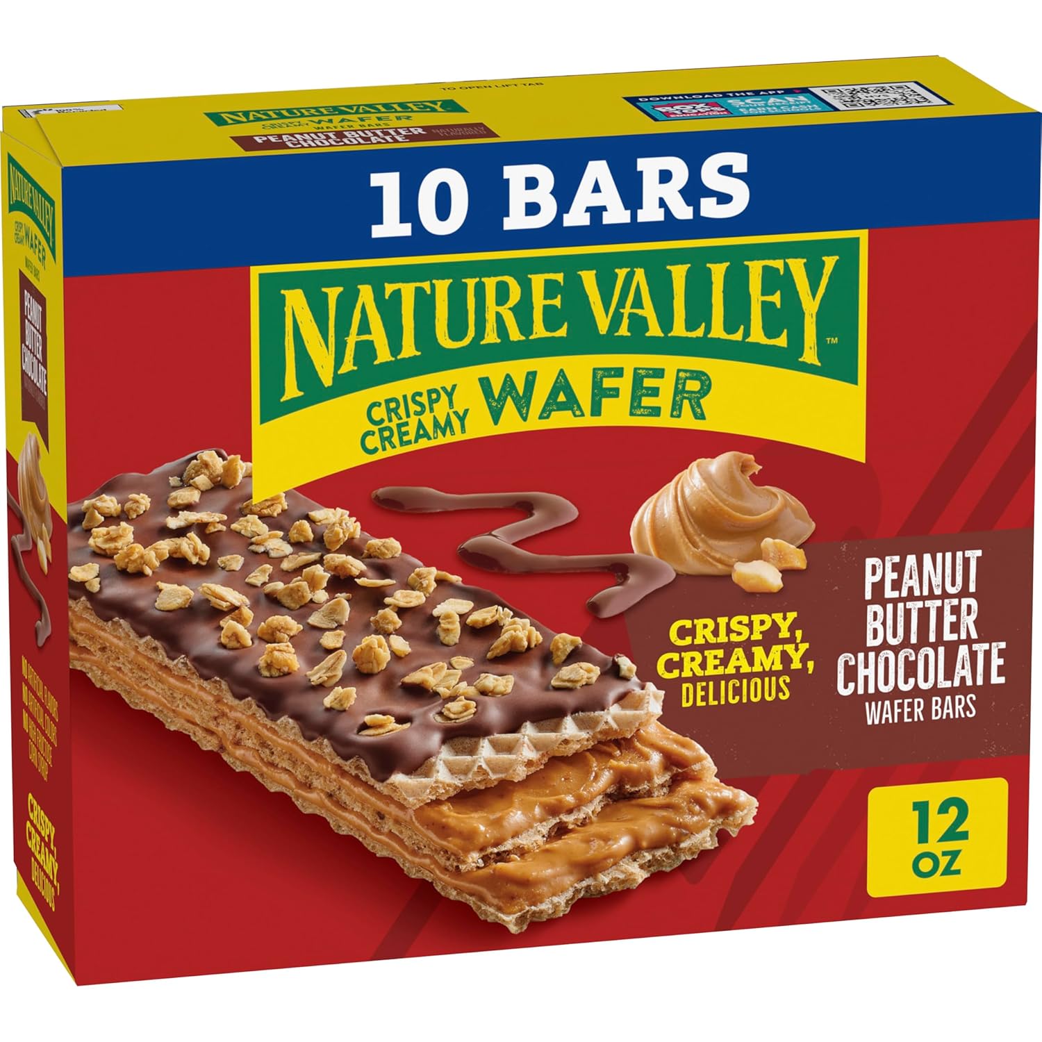 10-Pack Nature Valley Wafer Bars (Peanut Butter Chocolate)