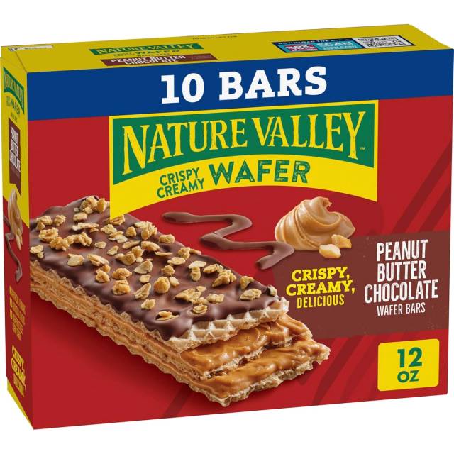 10-Pack Nature Valley Wafer Bars (Peanut Butter Chocolate)
