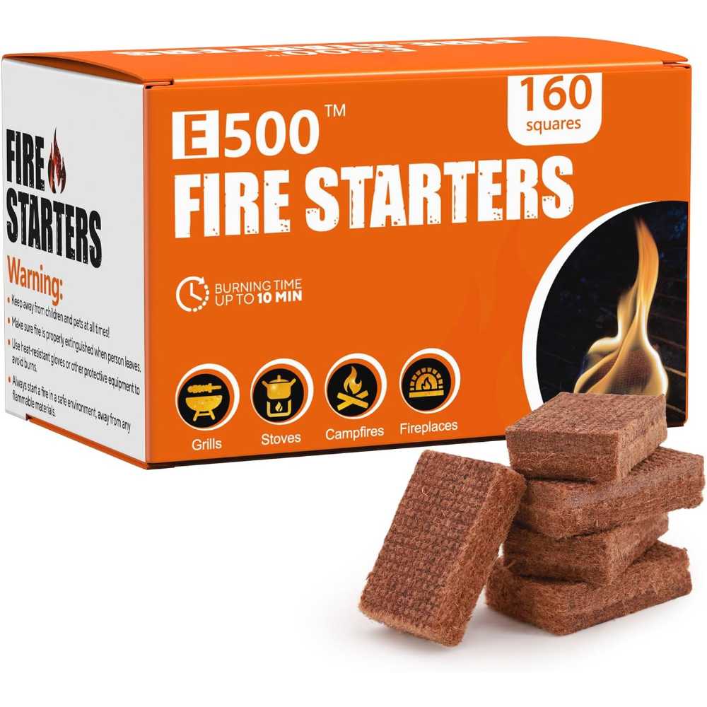 160-Pack E500 Fire Starters