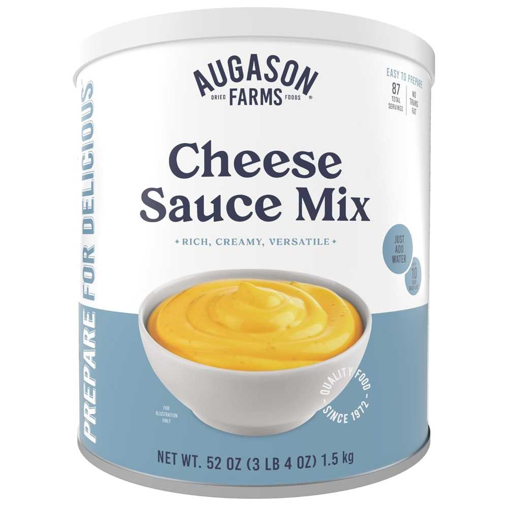 Augason Farms Cheese Sauce Mix #10 Can