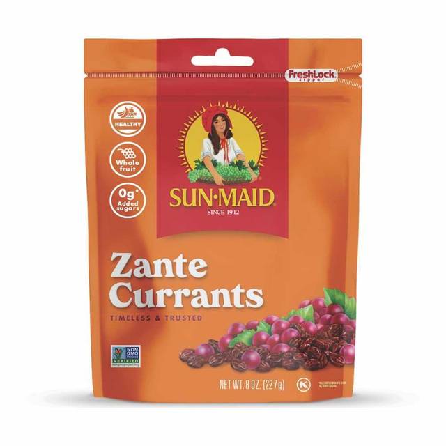 4-Pack Sun-Maid Sun-Dried Zante Currants, 8 oz.
