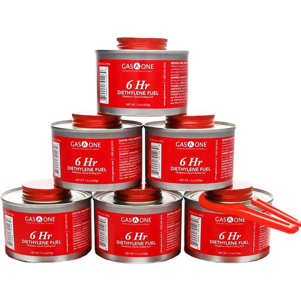 6-Pack GasOne 6-Hour Chafing Fuel