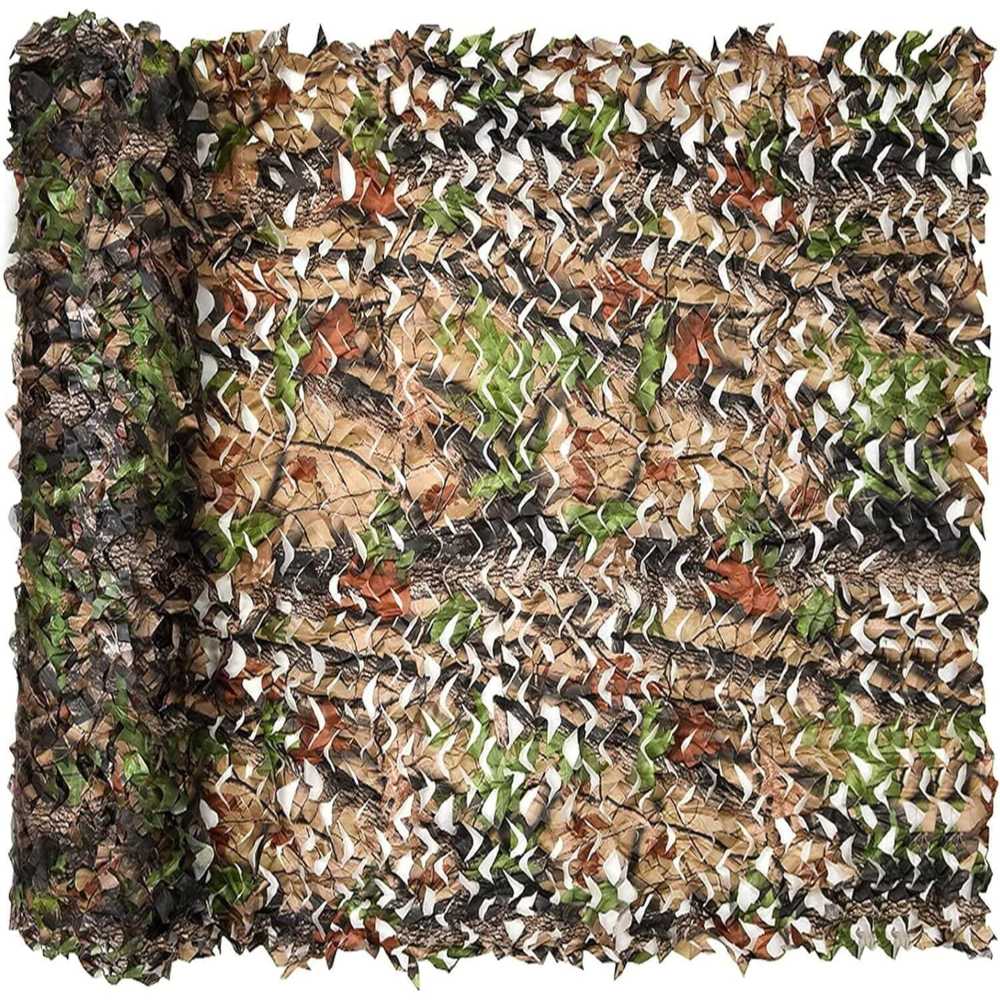 FullLit 4.9' x 13' Camo Netting (Bionic Maple Leaf)