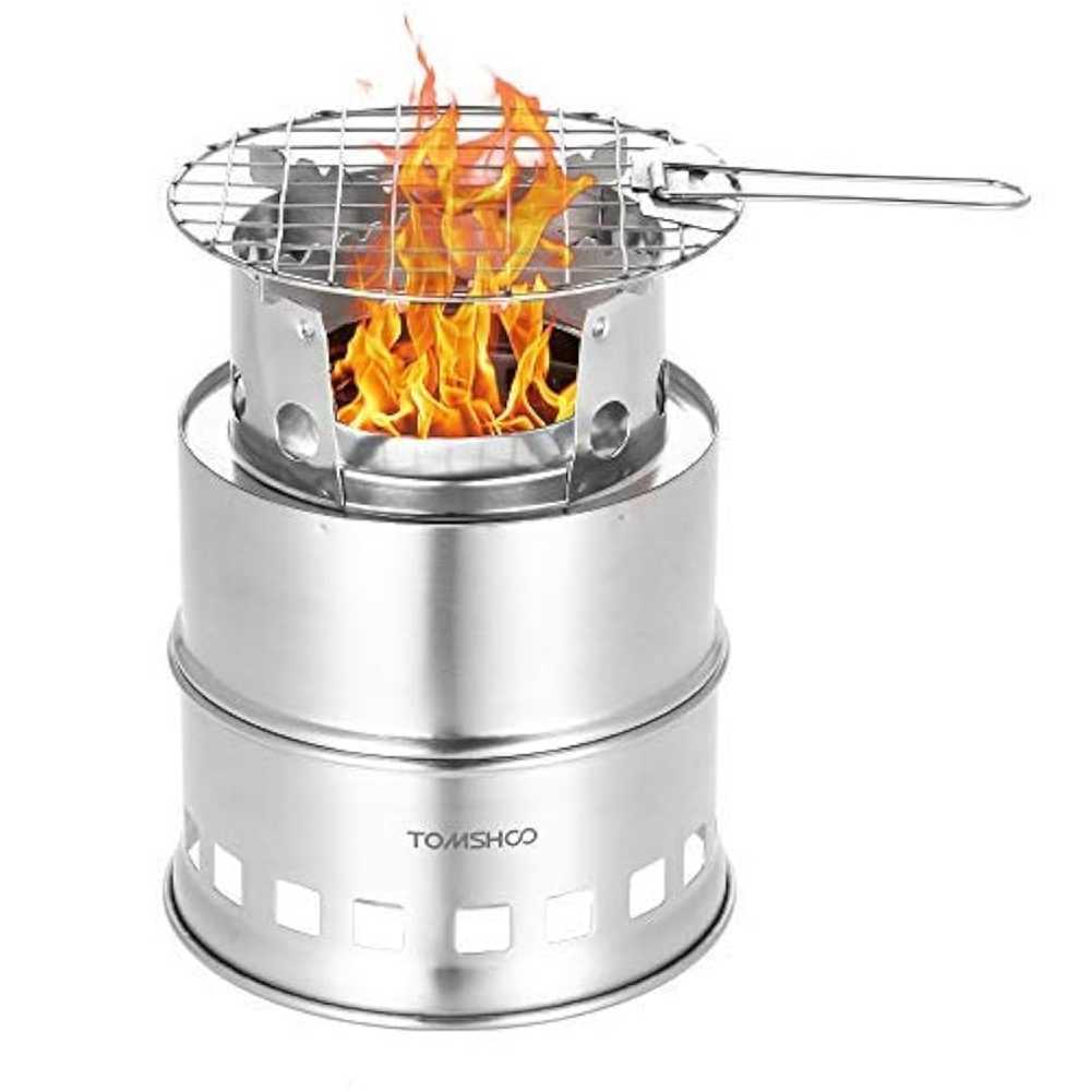 Prime: Tomshoo Stainless Steel Camping Stove