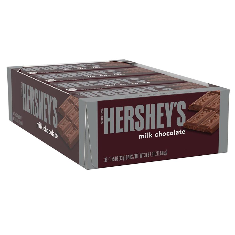 36-Pack Hershey's Milk Chocolate Candy Bars