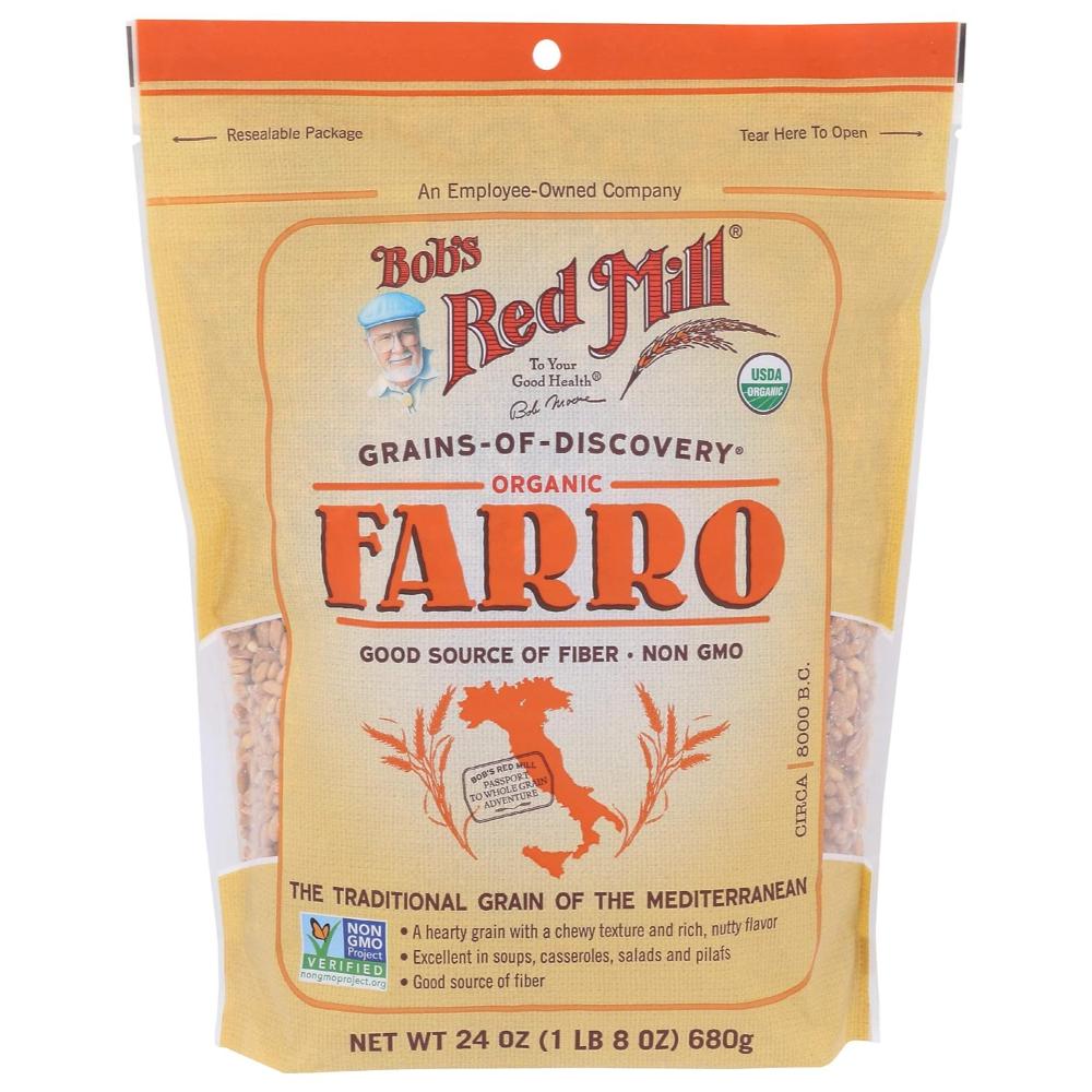 Bob's Red Mill Organic Whole Grain Farro, 24 oz.