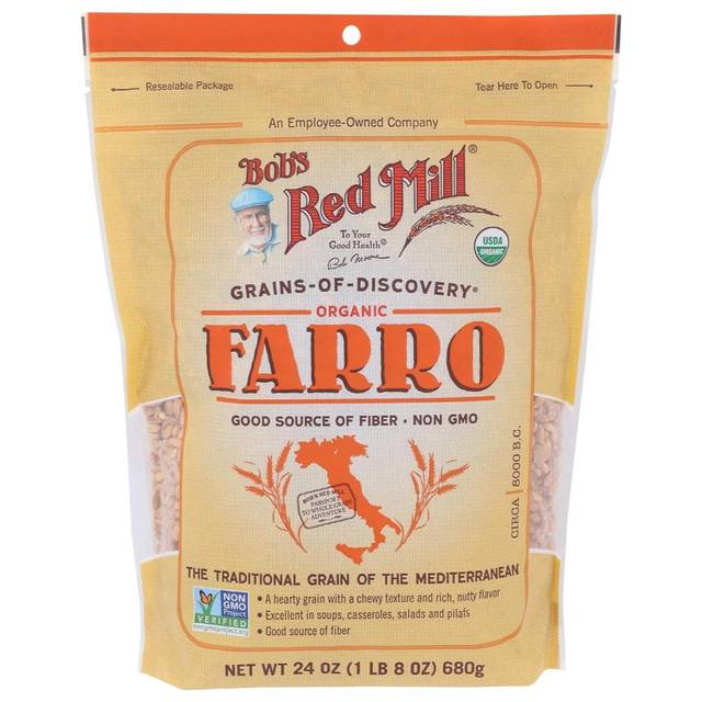 Bob's Red Mill Organic Whole Grain Farro, 24 oz.