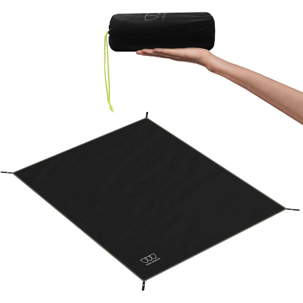 Gold Armour Tent Footprint & Camping Tarp (84" x 84")