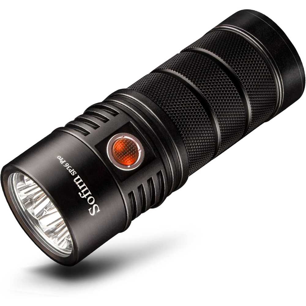 Sofirn SP36 Pro 8000-Lumens USB-C Rechargeable Flashlight