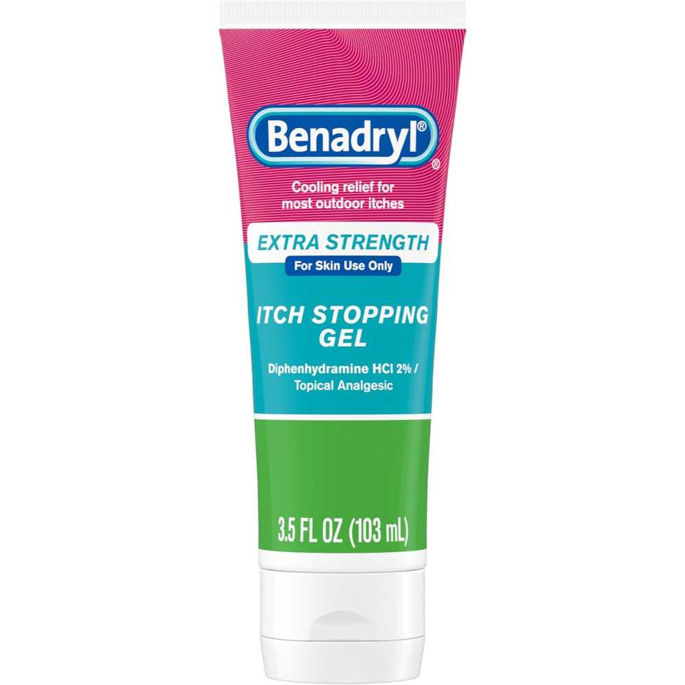Benadryl Anti Itch Gel, 3.5 oz.