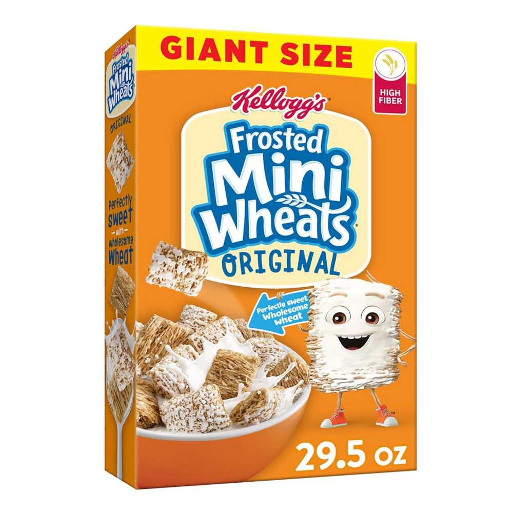 Kellogg's Frosted Mini Wheats, Giant Size 29.5 oz.