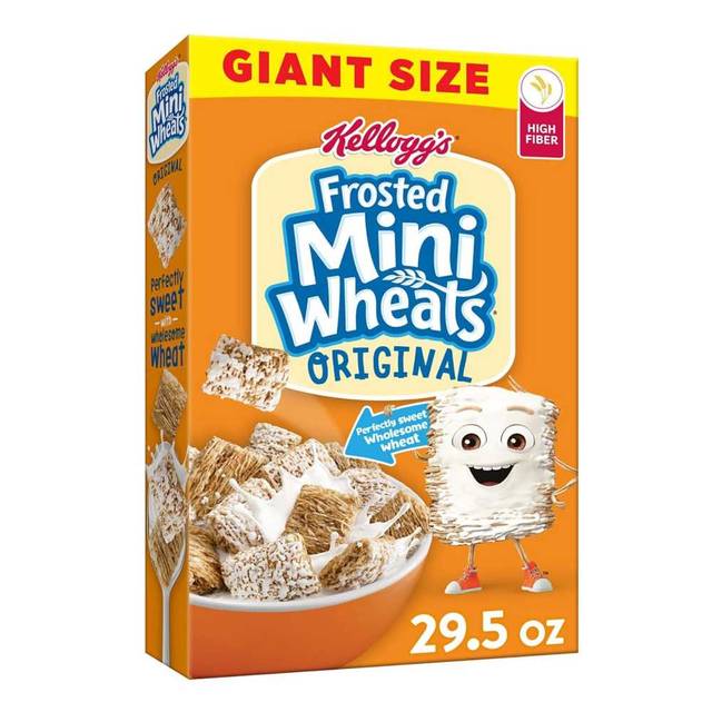 Kellogg's Frosted Mini Wheats, Giant Size 29.5 oz.