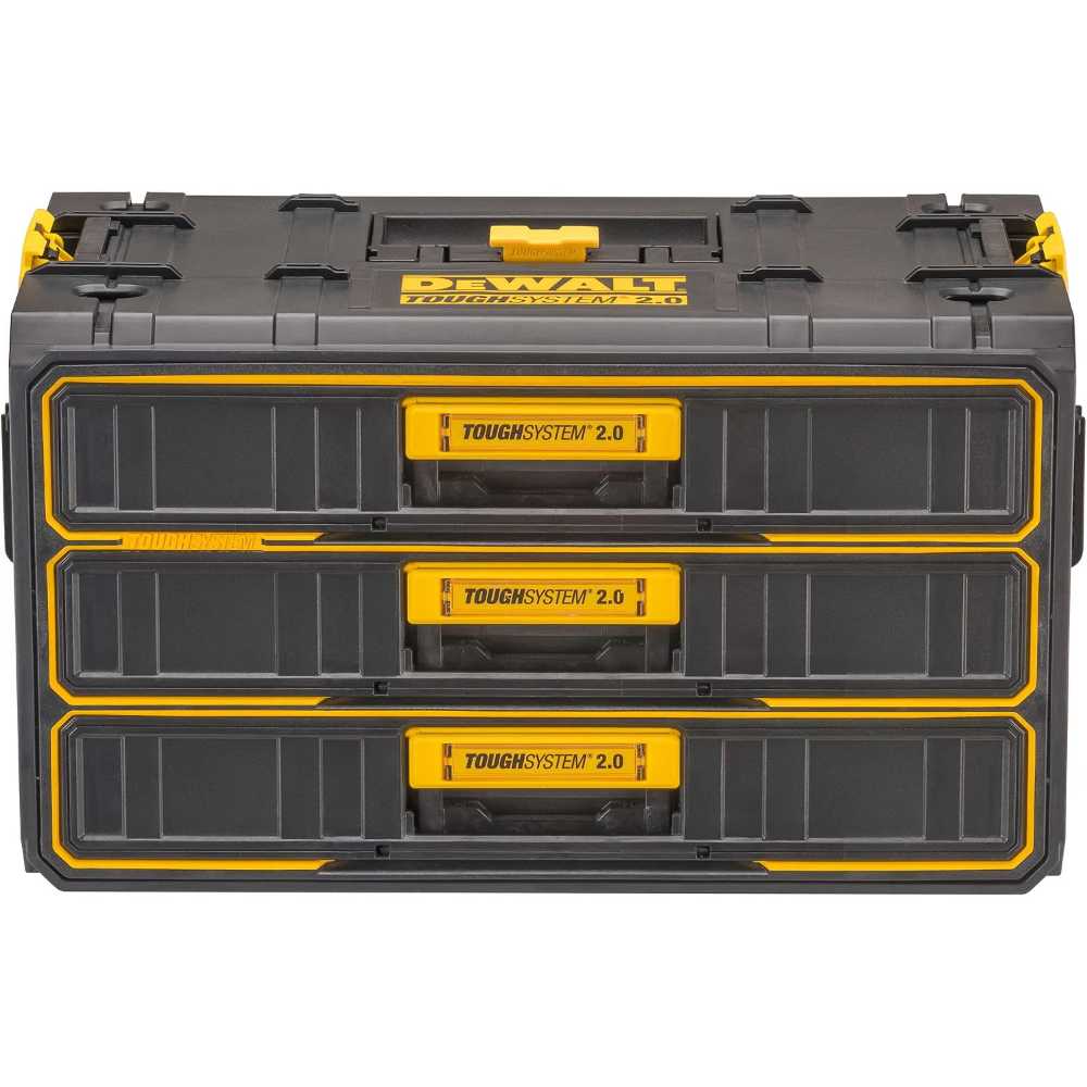 DEWALT ToughSystem 2.0 3-Drawer Tool Organizer