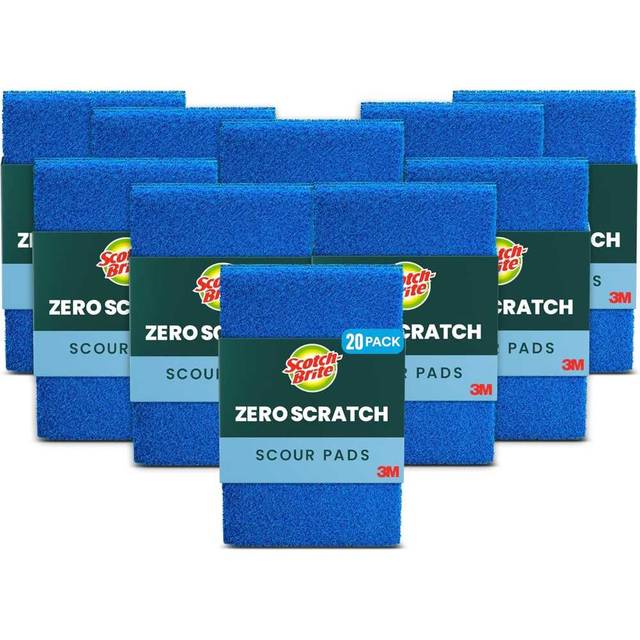 20-Pack Scotch-Brite Zero Scratch Scour Pads