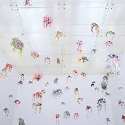 Tomihiro Kono, who also designs wigs for Björk, explores multiple areas of creativity, including 2D, 3D, and AR