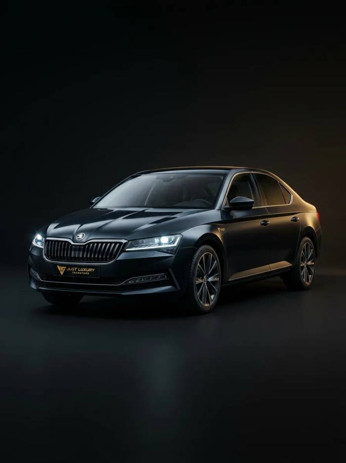 Skoda Superb — Sedan with driver
