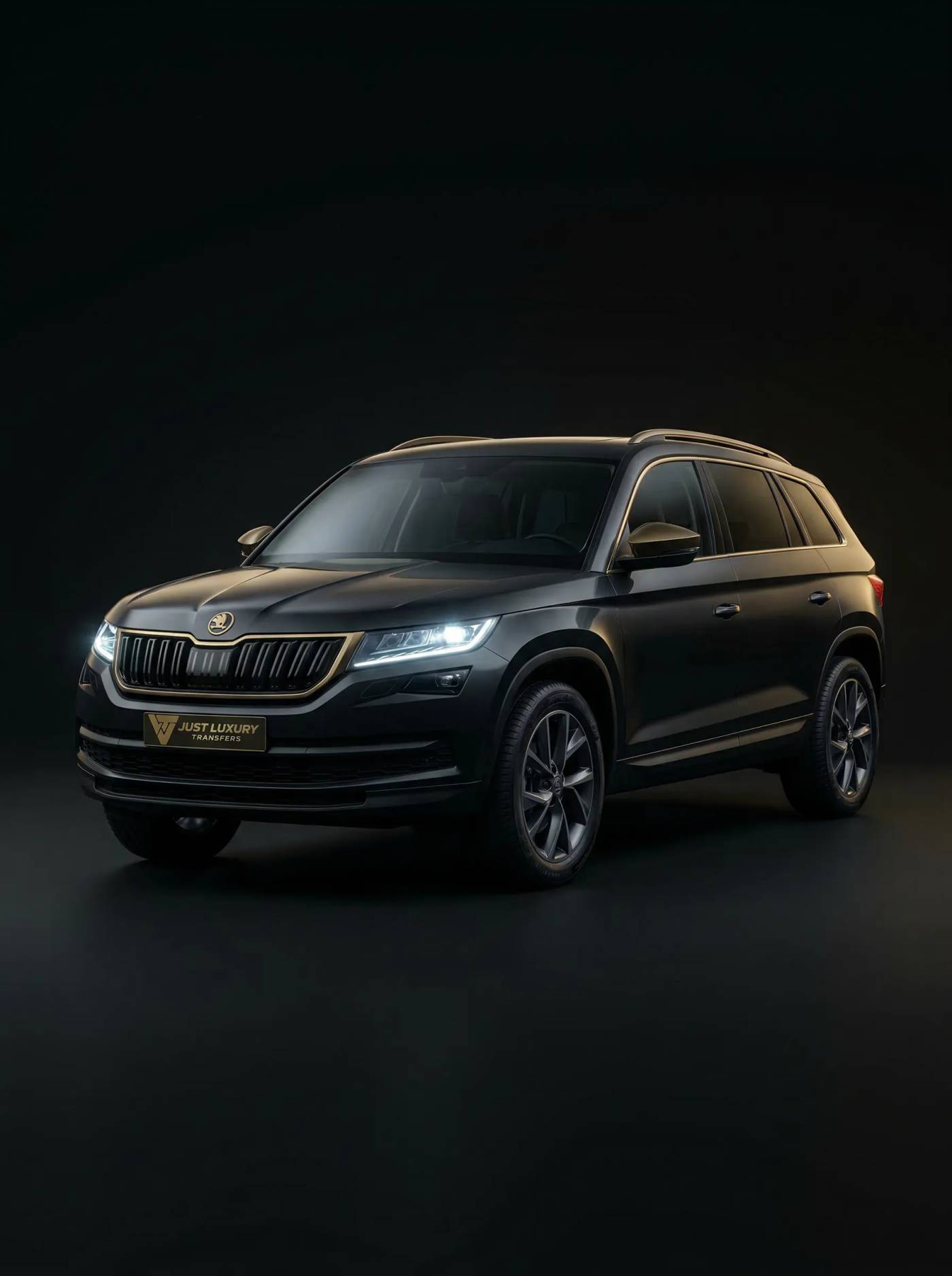 Skoda Kodiaq — luxury SUV with driver in Agadir