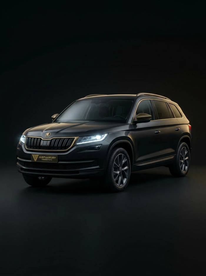 Skoda Kodiaq — SUV with driver