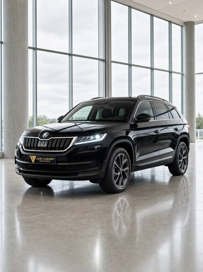 Skoda Kodiaq — SUV with driver