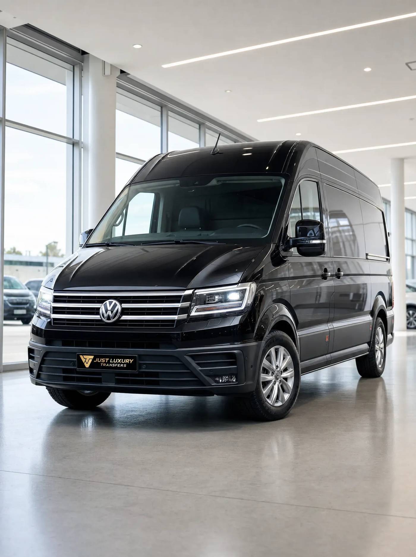 Volkswagen Crafter — luxury Minibus with driver in Agadir
