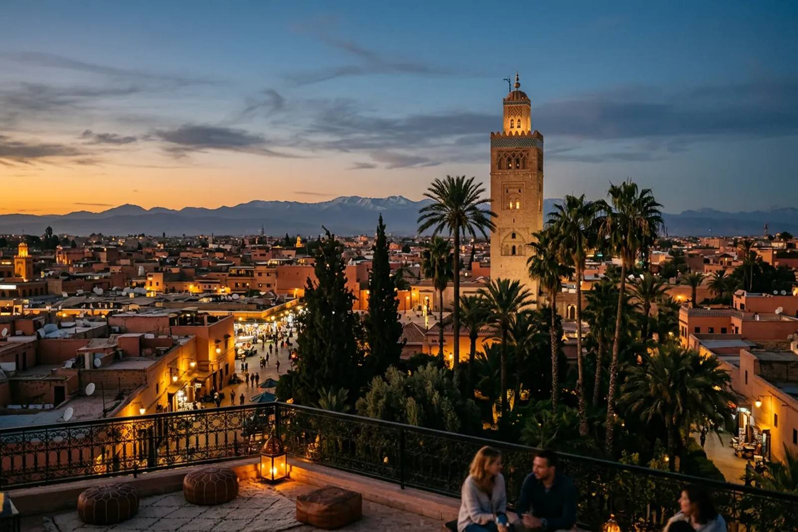 Luxury private transfer from Taghazout to Marrakech