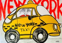 Vianey Cool Art - The NYC Taxi | © 2025 saïdelhabibi artgallery