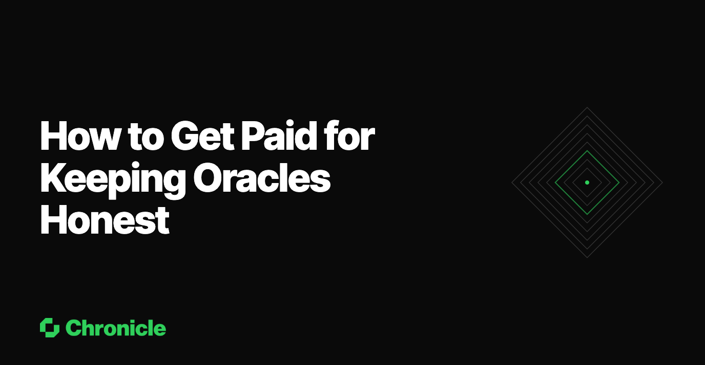 How to Get Paid for Keeping Oracles Honest