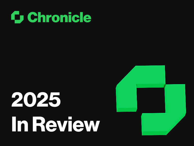 2025 in Review: Chronicle’s Journey to Verifiable, Composable Finance
