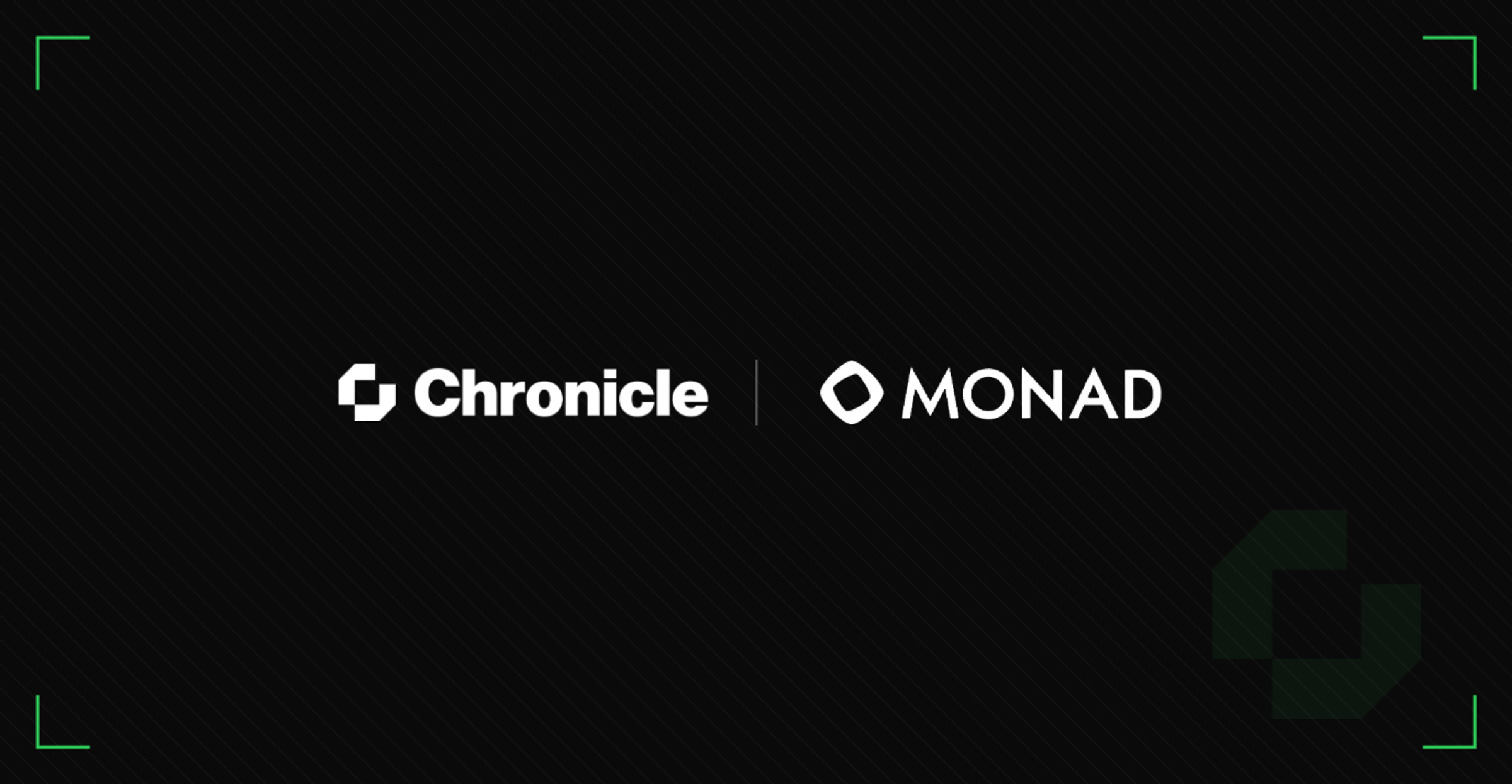 Chronicle Oracles Are Live on Monad