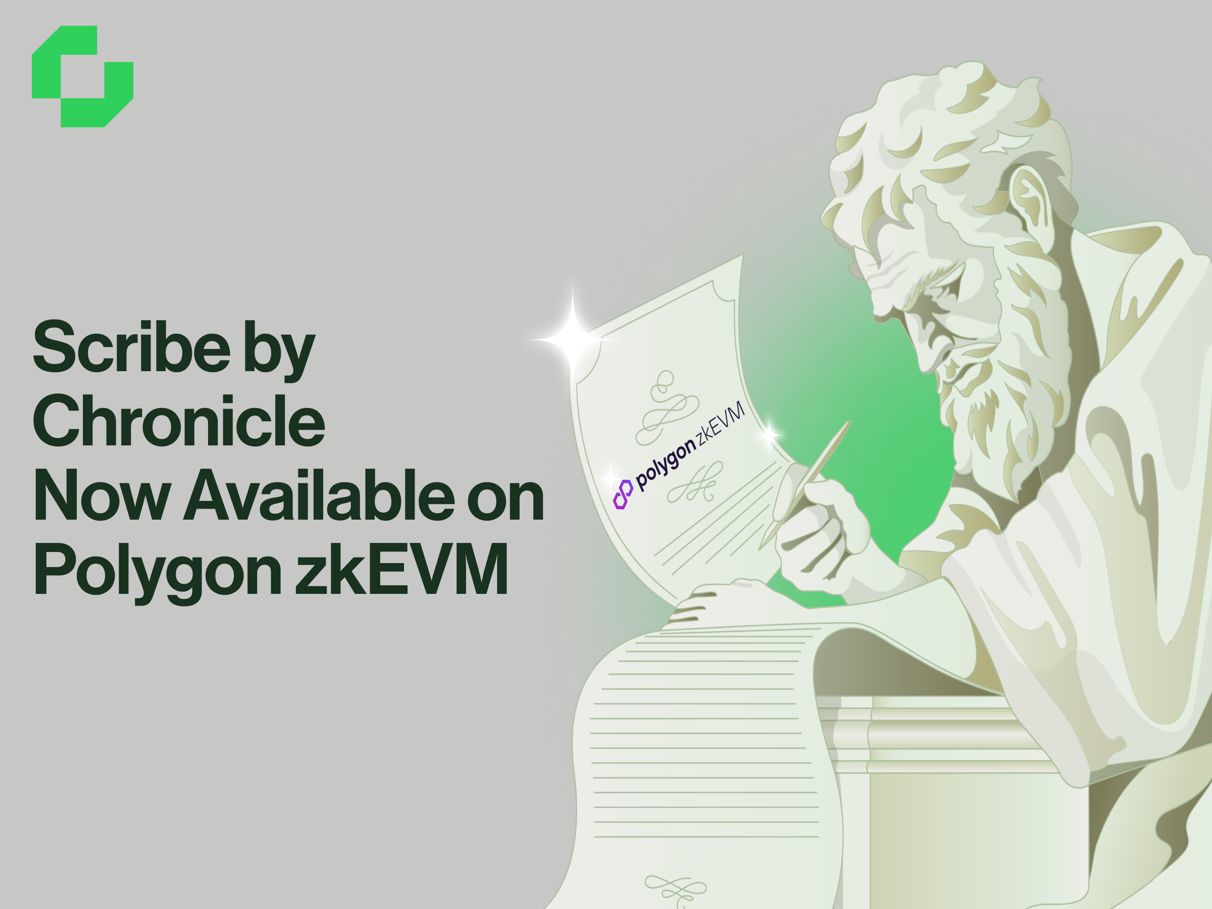 Scribe, the groundbreaking new Oracle design from Chronicle, goes live on Polygon zkEVM