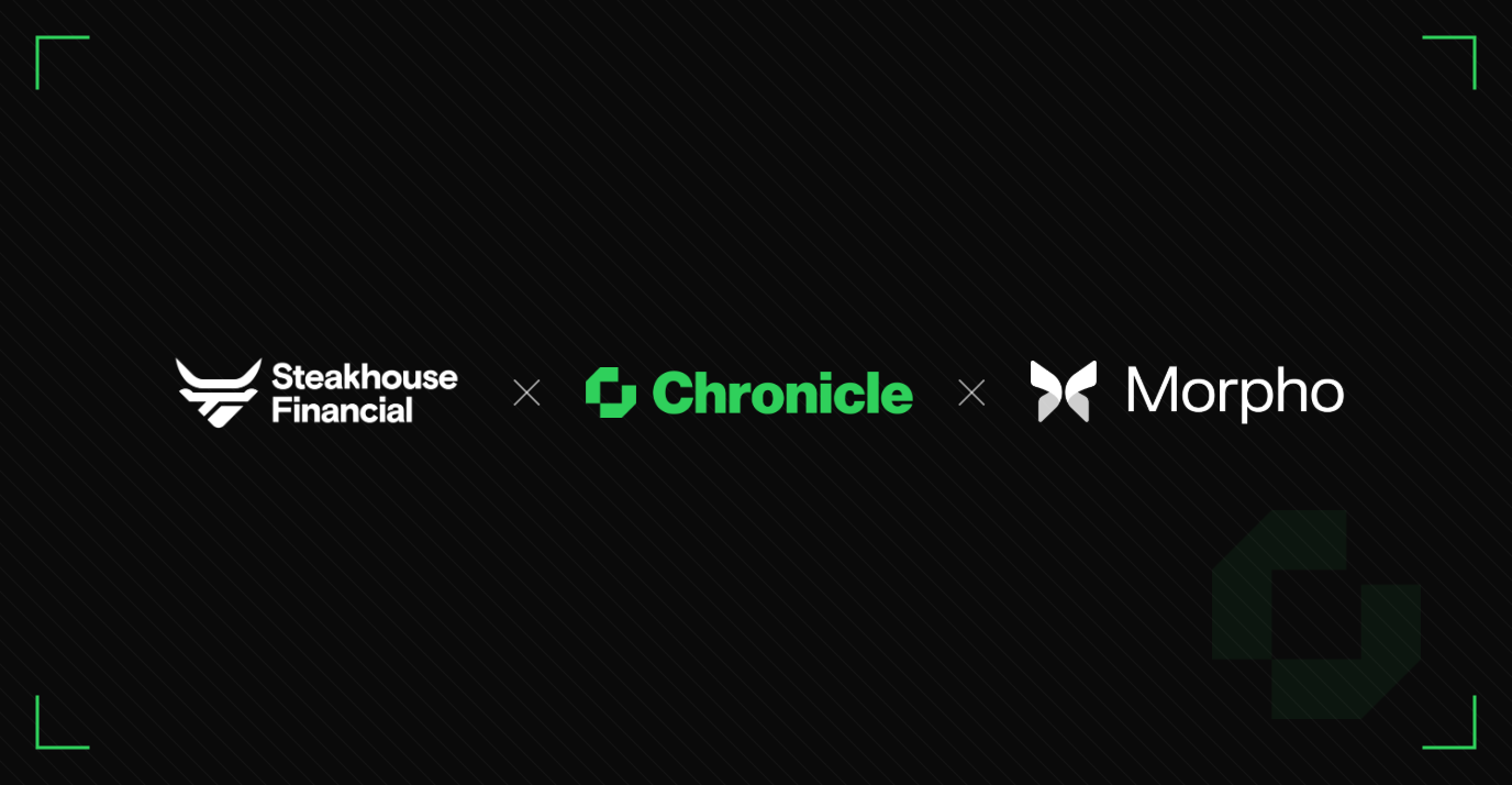 Chronicle's Proof of Asset Unlocks Apollo's ACRDX on Morpho via Steakhouse