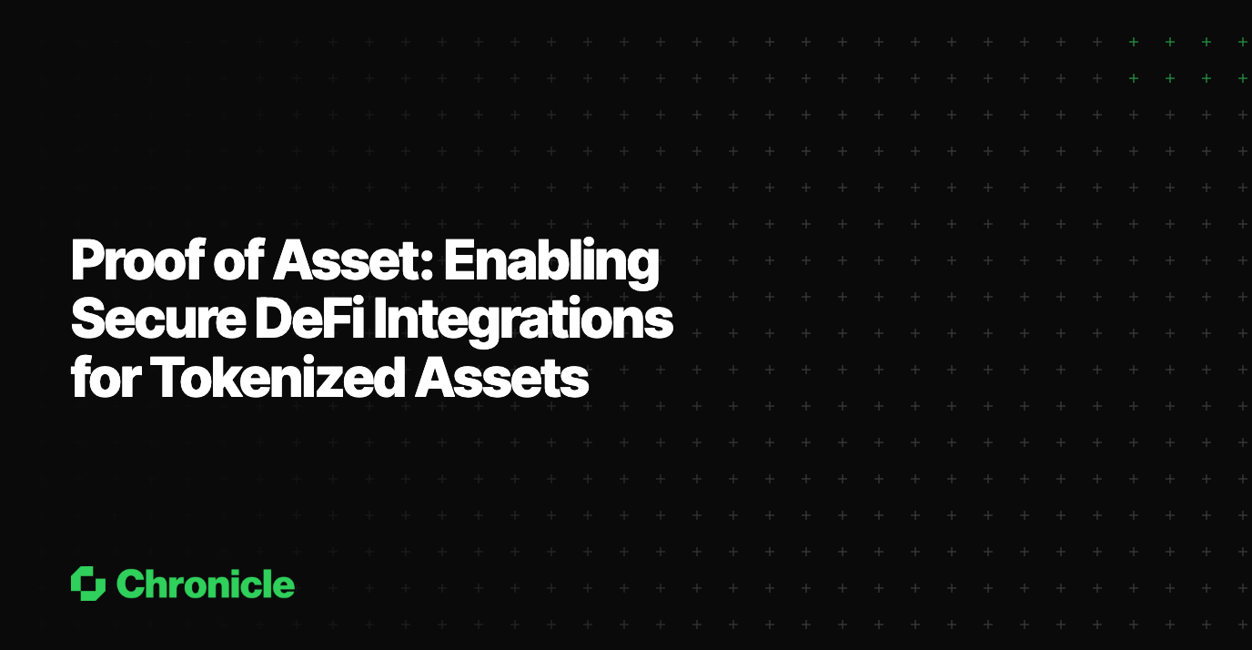 Proof of Asset: Enabling Secure DeFi Integrations for Tokenized Assets