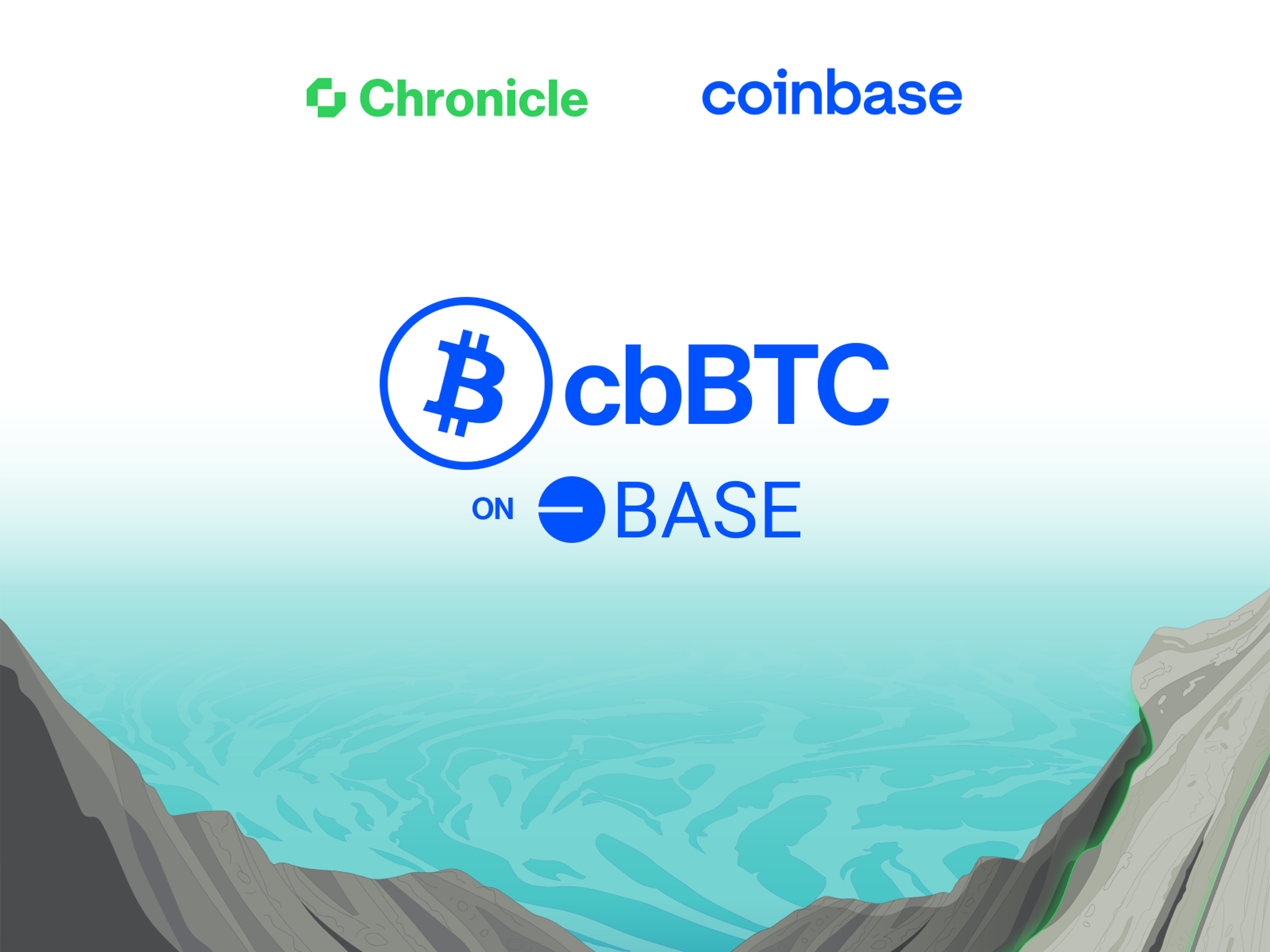 Chronicle is selected as the oracle to support the launch of Coinbase's cbBTC