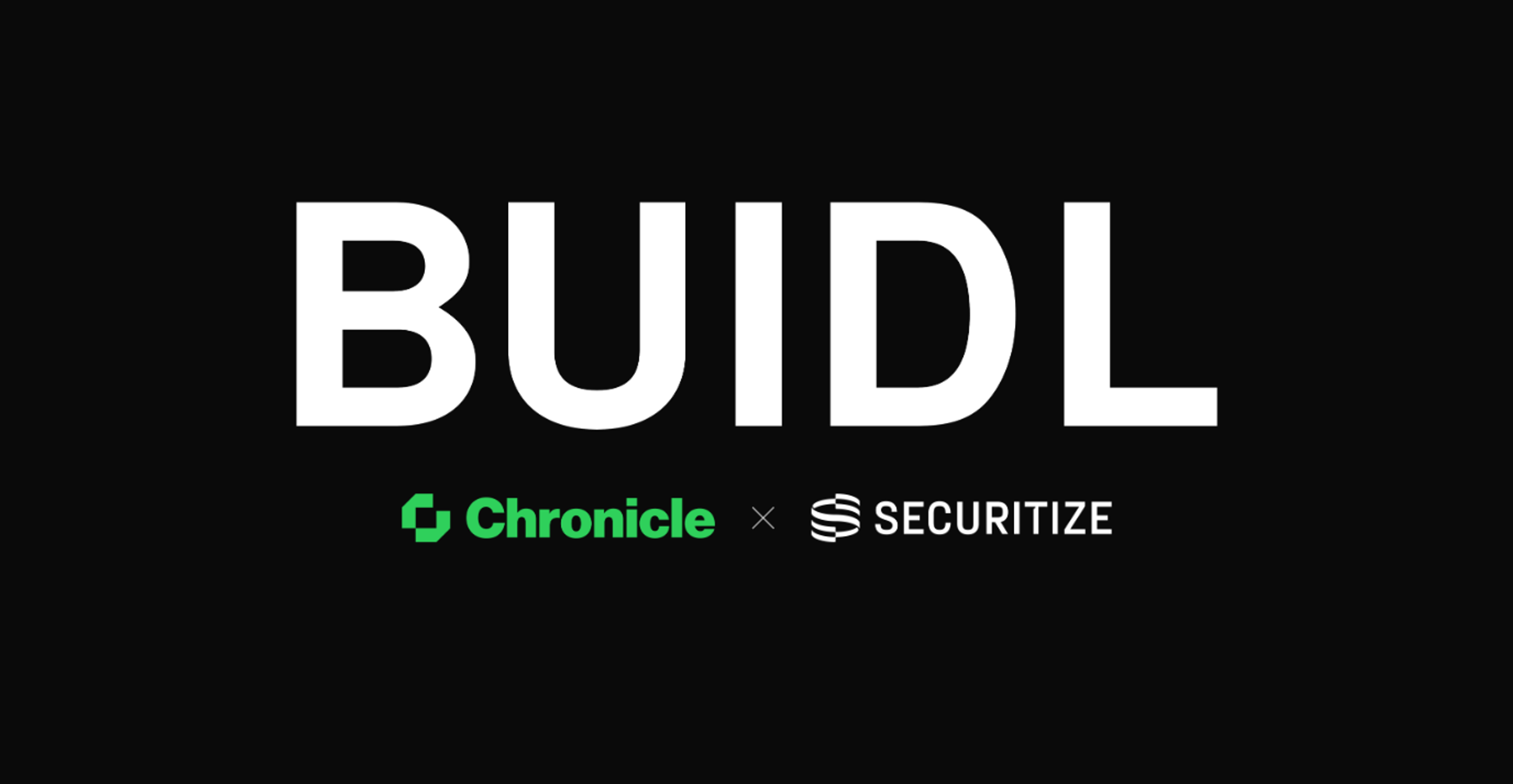 BUIDL, tokenized by Securitize, is now verified onchain by Chronicle Proof of Asset