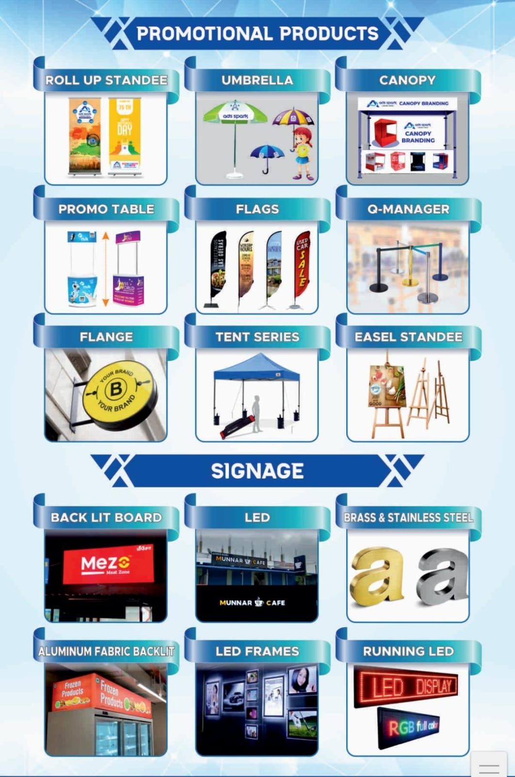 Outdoor advertising formats by Print Place