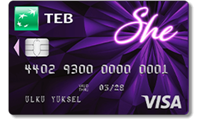 TEB She Card