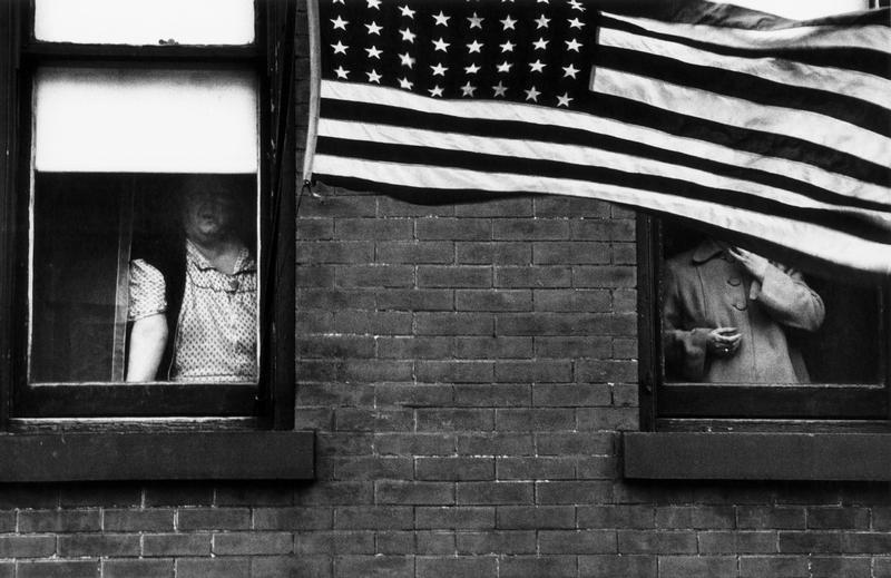 Robert Frank, The Americans - Parade - Hoboken, New Jersey