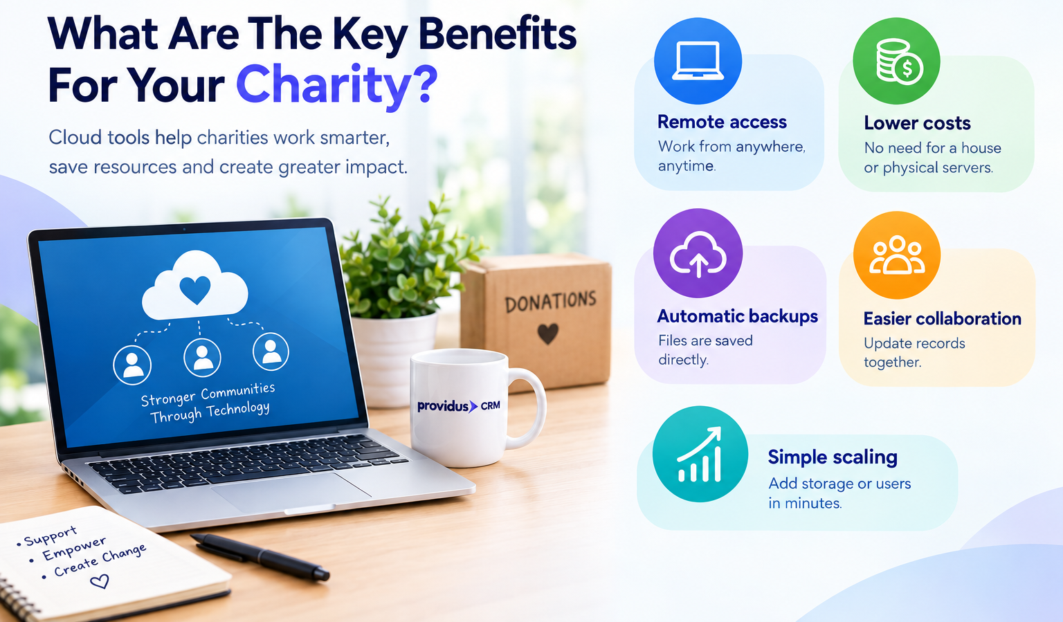 What Are The Key Benefits For Your Charity?
