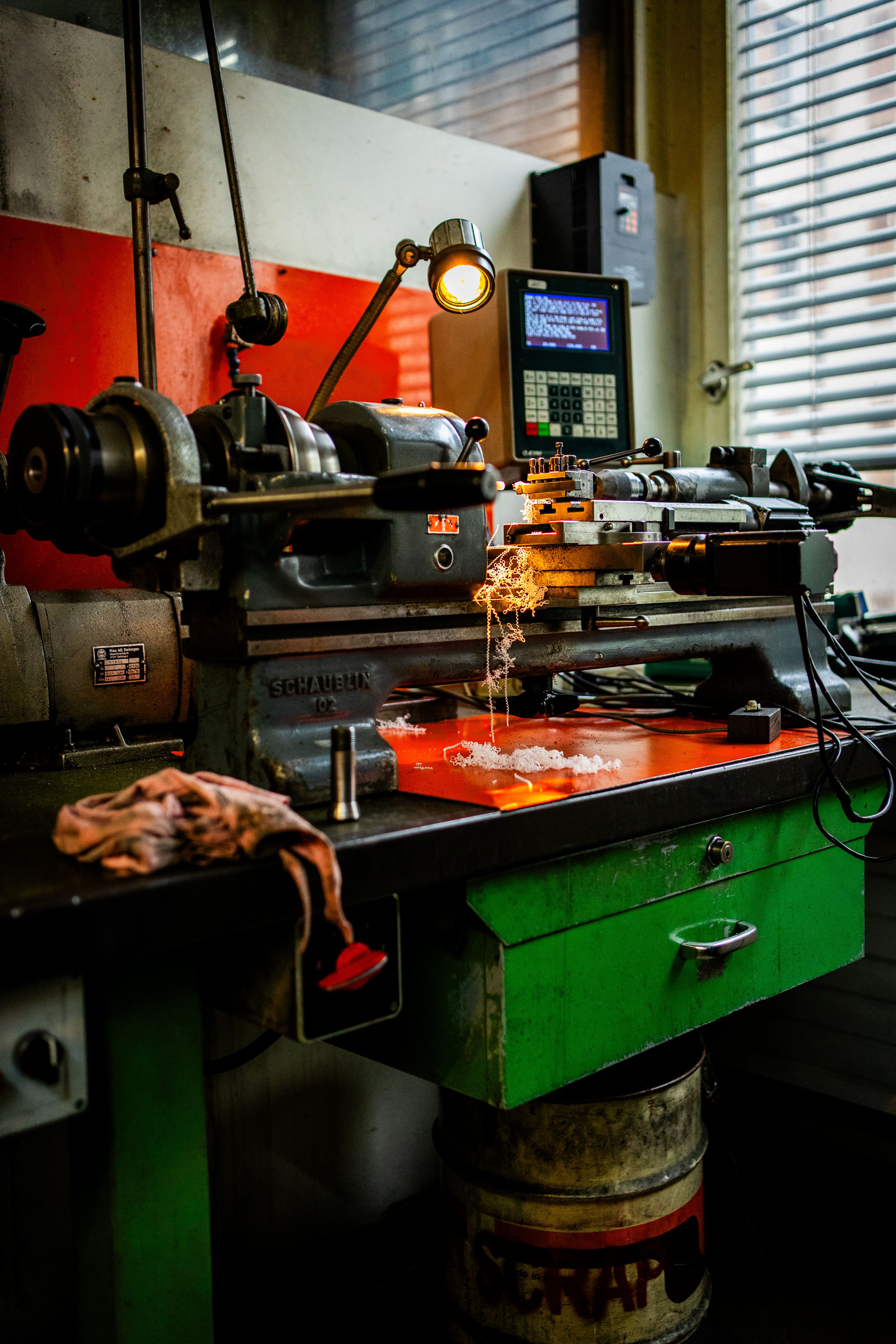 Machine-outil dans l'atelier A. Kolly SA