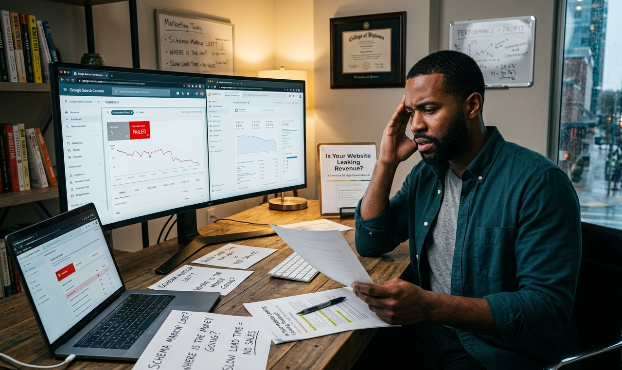 Is Your Website Leaking Revenue? A Checklist for High-Growth Brands