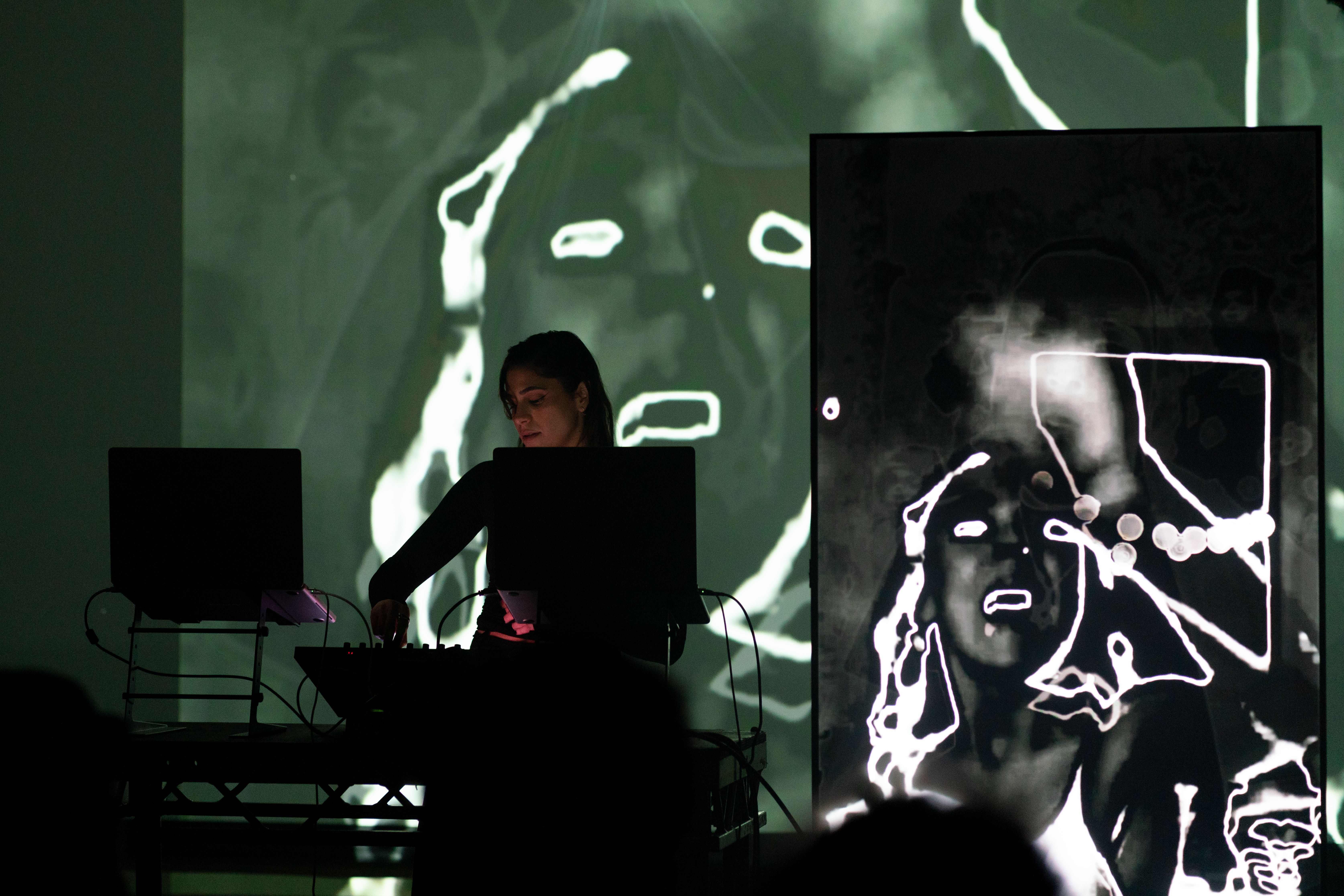 Zein Majali performing at Somerset House Assembly 2024,